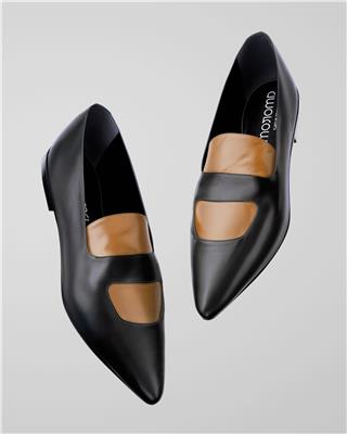 AMORAMA THE SHOE CAMEL AND BLACK