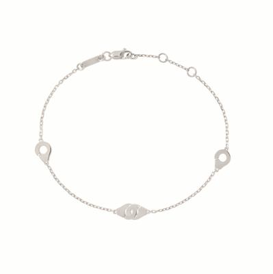 DINH VAN BRACELET MENOTTES R5 WHITE GOLD