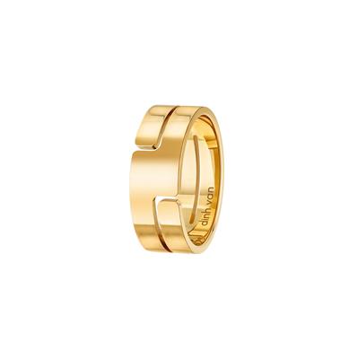 DINH VAN SEVENTIES RING MM YELLOW GOLD