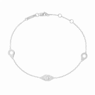 DINH VAN BRACELET MENOTTES DINH VAN R5 WHITE GOLD