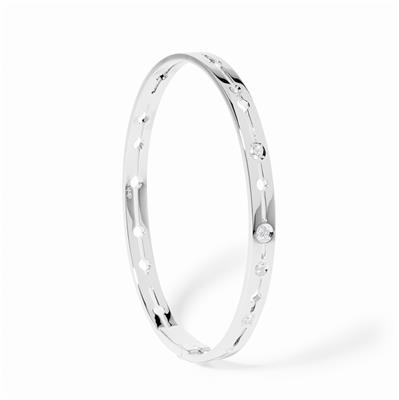 DINH VAN BRACELET PULSE WHITE GOLD AND DIAMONDS