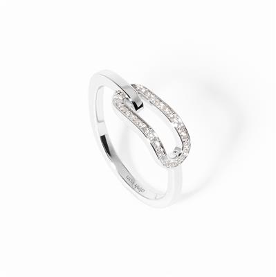 DINH VAN RING MAILLON WHITE GOLD AND DIAMONDS