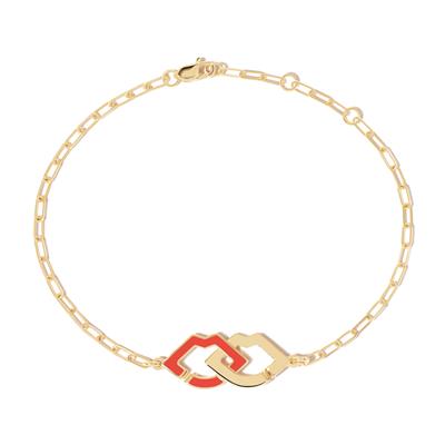 DINH VAN 2LIPS BRACELET YELLOW GOLD