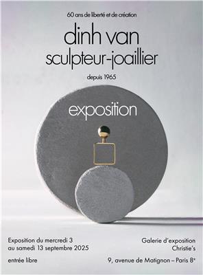 DINH VAN 60 YEARS EXHIBITION POSTER