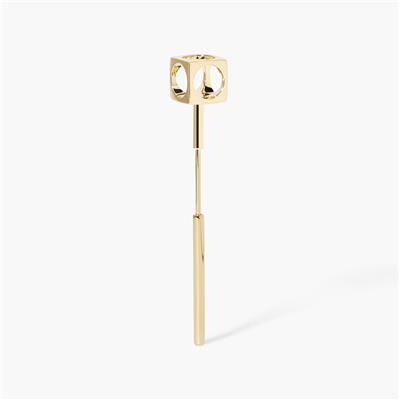 DINH VAN 60 YEARS PIN LE PAVE YELLOW GOLD