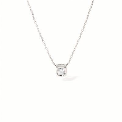 DINH VAN LE CUBE DIAMANT NECKLACE WHITE GOLD AND DIAMONDS