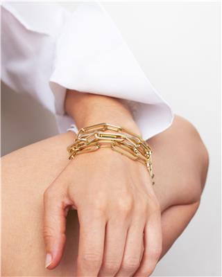 DINH VAN MAILLON BRACELET YELLOW GOLD