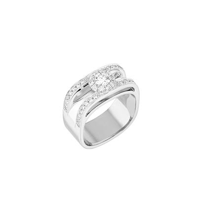 DINH VAN CAPUCINE PAVED RING WHITE GOLD DIAMONDS 8500EUR