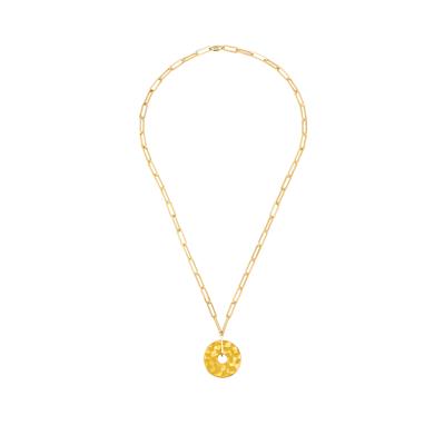 DINH VAN NECKLACE PI 23MM YELLOW GOLD 24 CARAT 5950EUR 1