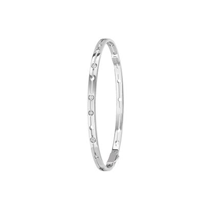 DINH VAN LE CUBE DIAMANT PULSE SM WHITE GOLD AND DIAMONDS