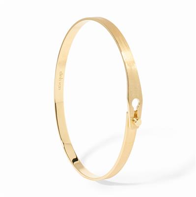 DIN VAN SERRURE BRACELET BRUSHED YELLOW GOLD 3950EUR