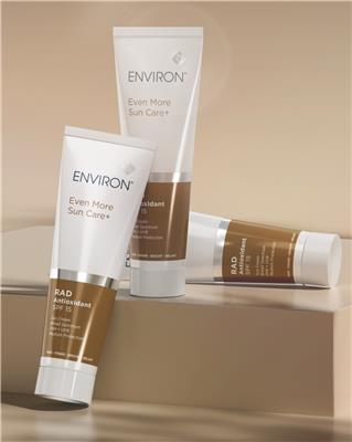 ENVIRON SUN CARE RAD ANTIOXIDANT SUN CREAM SPF 15 CAMPAIGN IMAGE 01