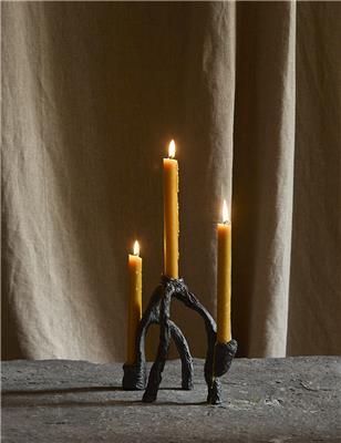 THE ROOMS L OEIL DE KO BRONZE CANDLESTICK EMA PRADÈRE 03