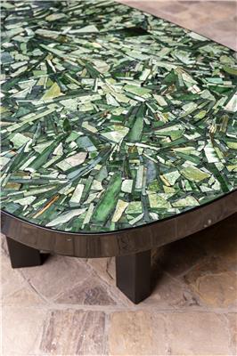 ADO CHALE JADE MOSAIC TABLE CREDIT GILLES VAN DEN ABEELE