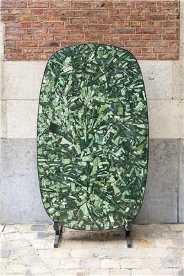 ADO CHALE JADE MOSAIC TABLE CREDIT GILLES VAN DEN ABEELE 