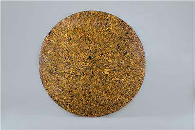 ADO CHALE TABLE IN TIGER S EYE MOSAIC