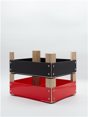 SCRAP CRATES BLACK RED 40EUR