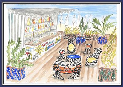 ILLUSTRATIONS VINCENT DARRE VBQ BEACH CLUB 1