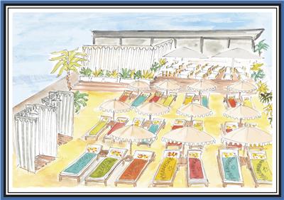 ILLUSTRATIONS VINCENT DARRE VBQ BEACH CLUB 5