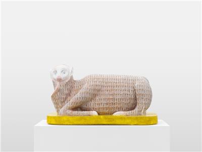 ceramic brussels ALMINE RECH Johan Creten A Sheep Called Bedotte 2019  2021