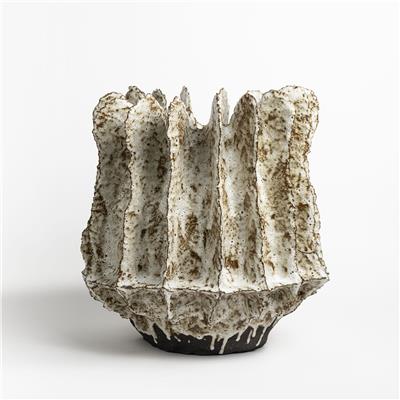 ceramic brussels ATELIER ECRU GALLERY Jojo Corvaia Ceramic sculpture V 1241 2022 40 x 40 x 40cm