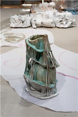 ceramic brussels LEE BAUWENS GALLERY CAMPION Nathalie Atelier de l artiste 2023 credit Sebastian Schutyser