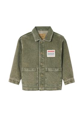 AMV FW25 KIDS SHIRT REF KUZA16AH25 OLIVE