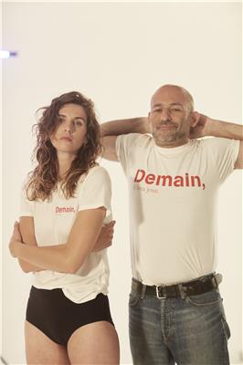 DEMAIN IL FERA JOUR MEN TSHIRT WHITE