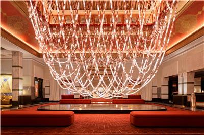 LA MAMOUNIA 23 CHANDELIER DU  CENTENAIRE..