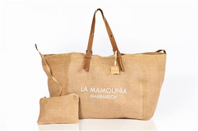 LA MAMOUNIA   Sac en toile de jute 750 MAD