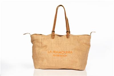 LA MAMOUNIA Sac en toile de jute 750 MAD 