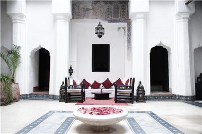 La Mamounia  Signature Experiences patio Marrakech historical city