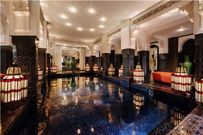 LA MAMOUNIA SPA ENTRANCE