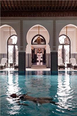 LA MAMOUNIA Indoor Pool 01