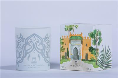 LA MAMOUNIA BOUGIE PARFUMEE FLEUR D ORANGER 45EUR