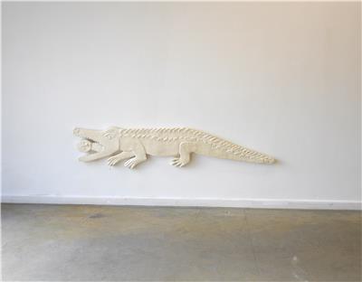 AAF Alexane Sanchez Crocodile plaster 2023 156 x 37cm 2500EUR.JPG