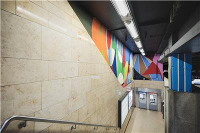 AAF24 Lindert Steegen Rogier Metro Station in Brussels c Jules Cesure 3