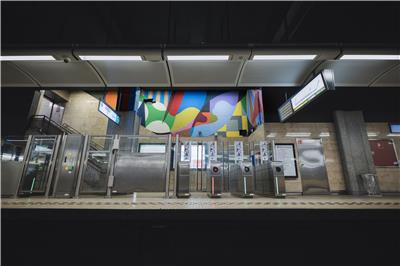AAF24 Lindert Steegen Rogier Metro Station in Brussels c Jules Cesure 4