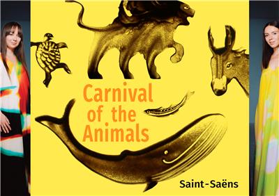 JARDIN MUSICAL REVE PARTY CARNIVAL OF ANIMALS POSTER